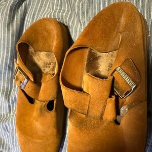 Birkenstock London Mink Suede